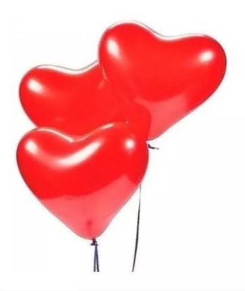 Globo Corazón X 6 Día De Los Enamorados